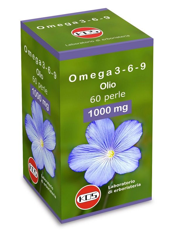 Omega 3-6-9 Olio Integratore Anti ossidante 60 Perle