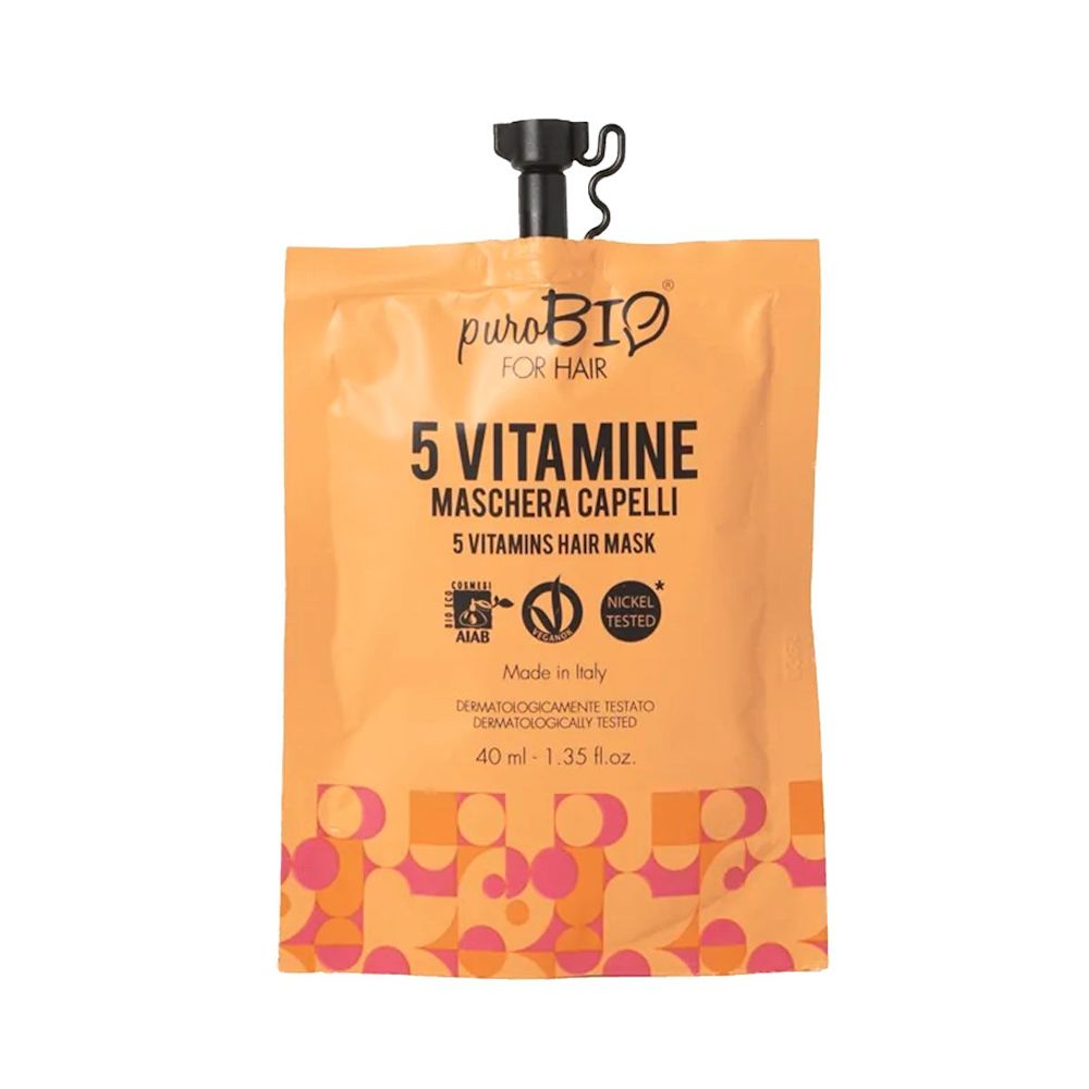 944789458 - PUROBIO FOR HAIR MASCHERA ALLE 5 VITAMINE 40 ML - 4726501_2.jpg