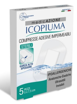 932000490 - Icopiuma Medicazione Postoperatoria 5x7,5cm 5 Pezzi - 4722479_3.jpg