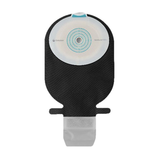 image - 988025250 - Sacca monopezzo per ileostomia con rivestimento nero e apertura ispezionabile, progettata per raccogliere le deiezioni in modo discreto e sicuro. - 4876155_2.jpg