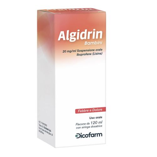 049108020 - Algidrin sospensione orale Ibuprofene febbre e dolore bambini 20mg/ml 120ml - 0005122_2.jpg