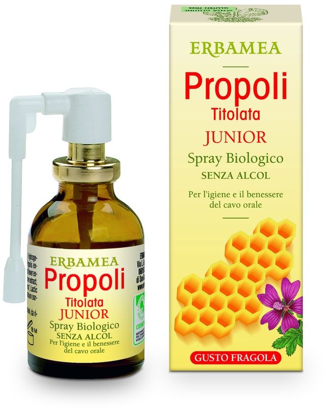 Propoli Titolata Spray Junior Biologico 20ml