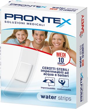 Prontex Cerotto Water Strips Medio 10 Pezzi