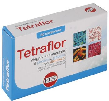 Tetraflor Integratore probiotici 60 Compresse