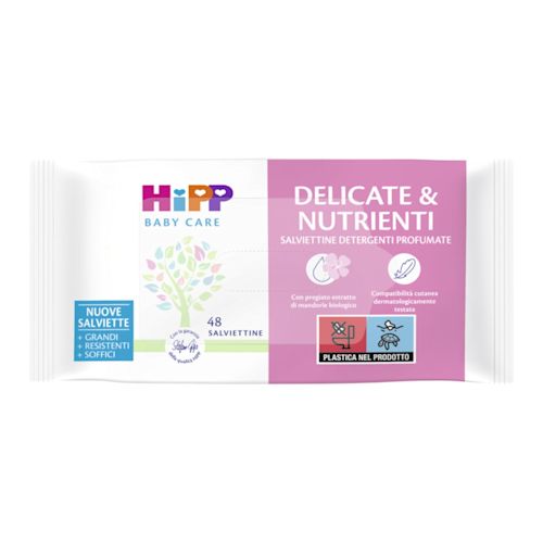 image - 988124475 - HIPP SALVIETTINE DELICATE&NUTRIENTI 48 PEZZI - 4863541_1.jpg