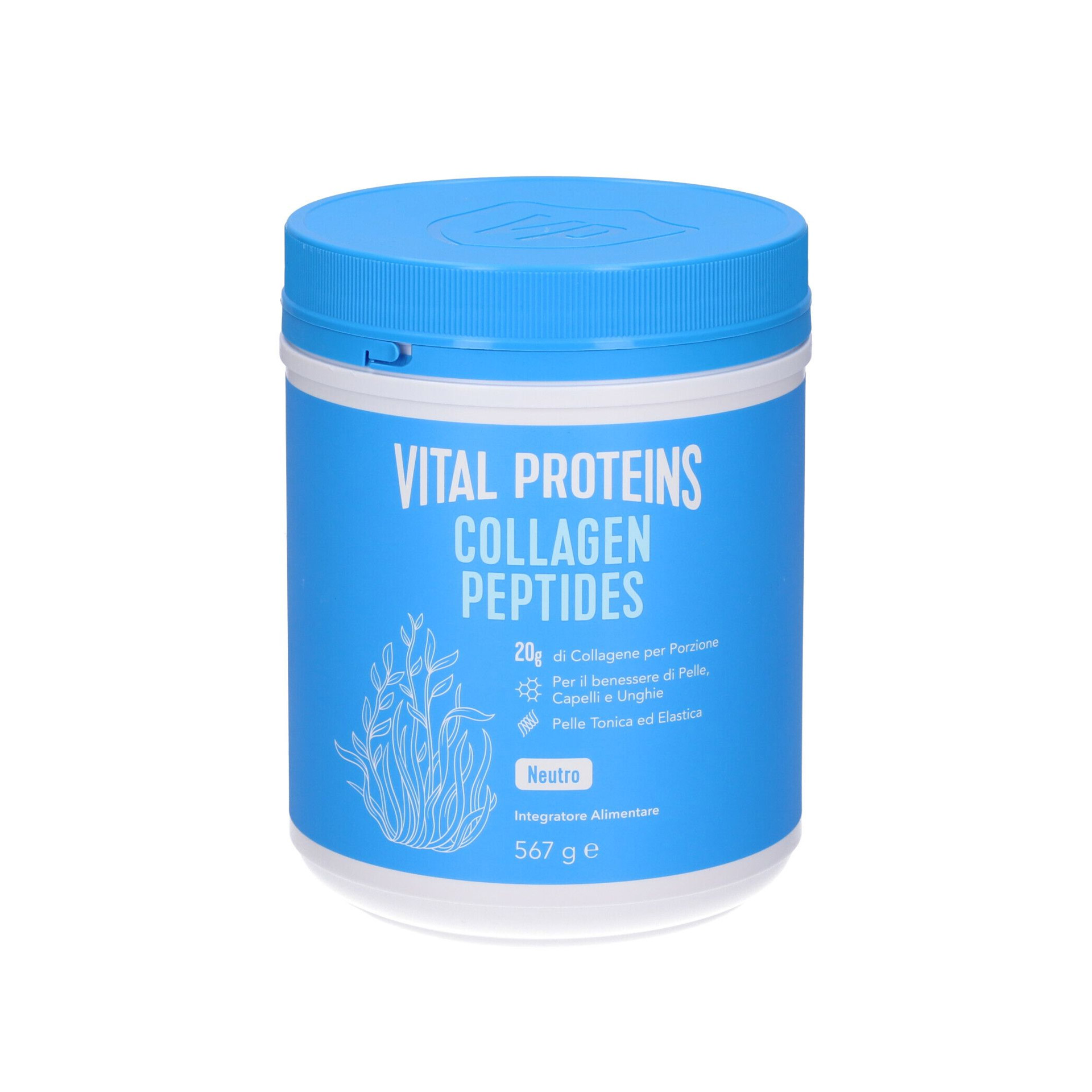 Vital Proteins Collagen Peptides Integratore Pelle Gusto Neutro 567g