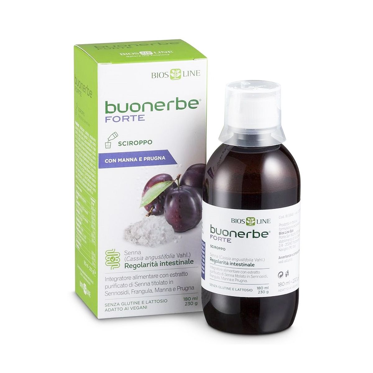 Bios Line Buonerbe Forte Sciroppo Integratore Depurativo 180ml