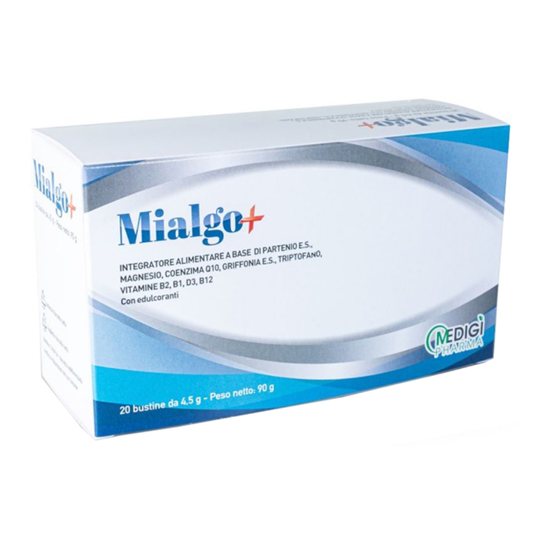 Mialgo+ Integratore Per Tensioni Localizzate E Benessere Mentale 20 Bustine