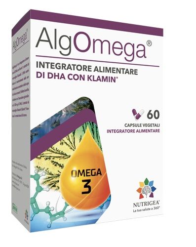 Nutrigea Algomega Integratore Sistema Nervoso 60 Capsule