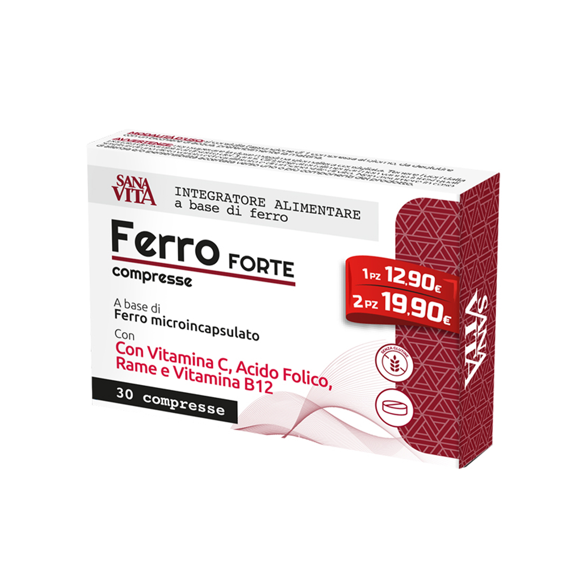 Sanavita Ferro Forte 30 Compresse