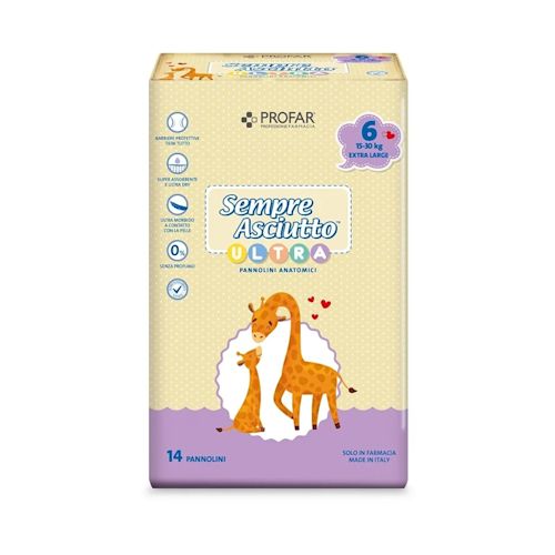 image - 983333473 - Pannolino super assorbente e ultra dry, ultra morbido a contatto con la pelle, con nucleo assorbente sottile e morbido, forma anatomica, doppie barriere laterali e sistema di chiusura elasticizzata - 4867437_2.jpg