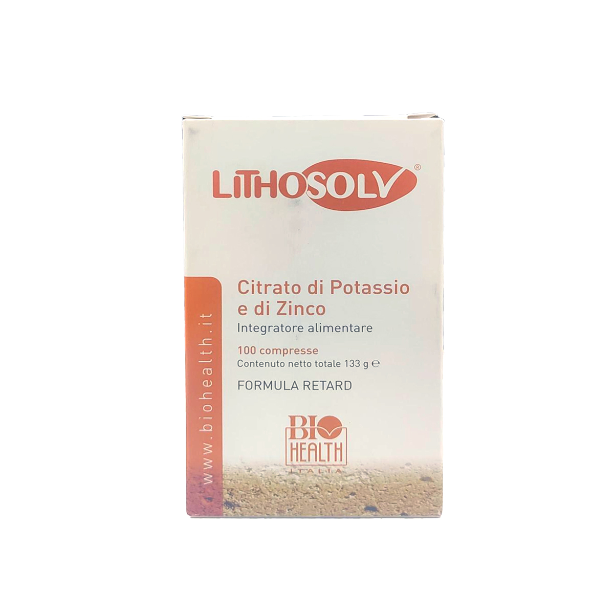 Lithosolv Retard Integratore Con Citrato Di Potassio E Zinco 100 Compresse