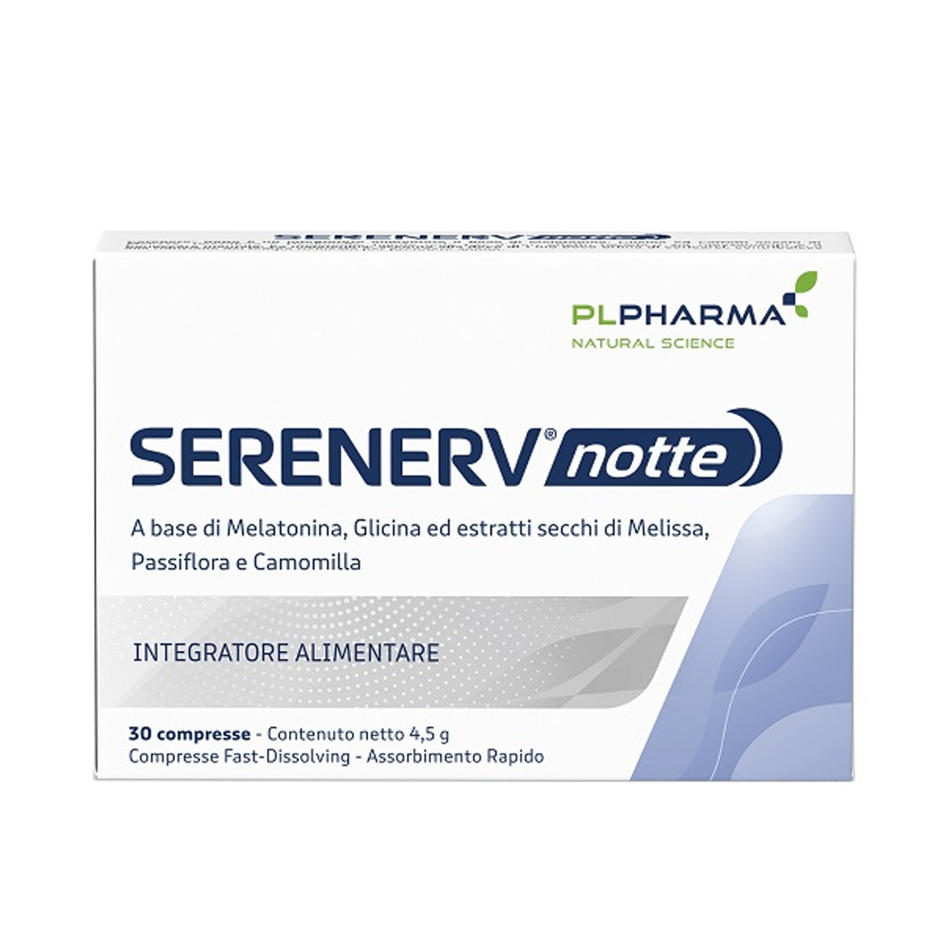 Serenerv Notte Integratore Sonno 30 Compresse