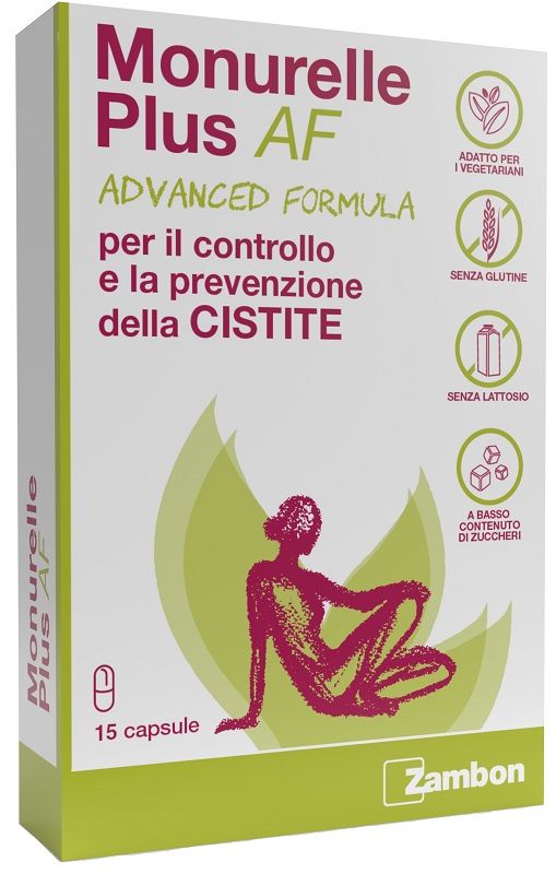 Monurelle Plus Af Controllo E Prevenzione Cistite 15 Capsule