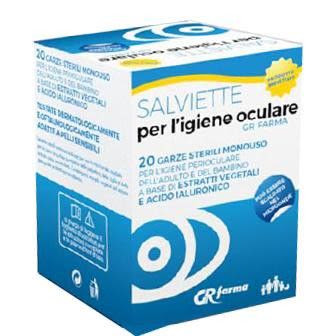 980517320 - GR Farma Salviette Igiene Oculare 20 Garze Sterili Monouso - 4736530_1.jpg