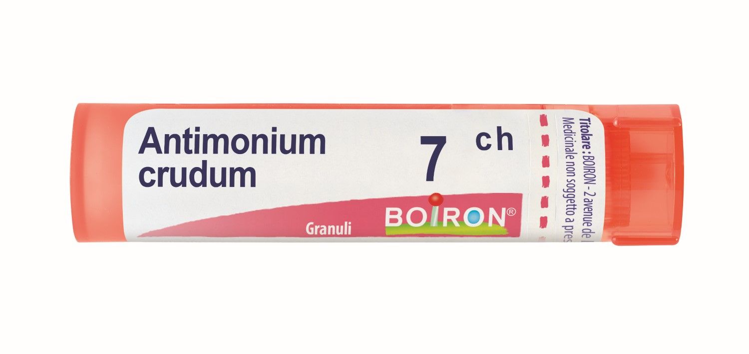 Boiron Antimonium Crudum 7ch 80 Granuli Contenitore Multidose