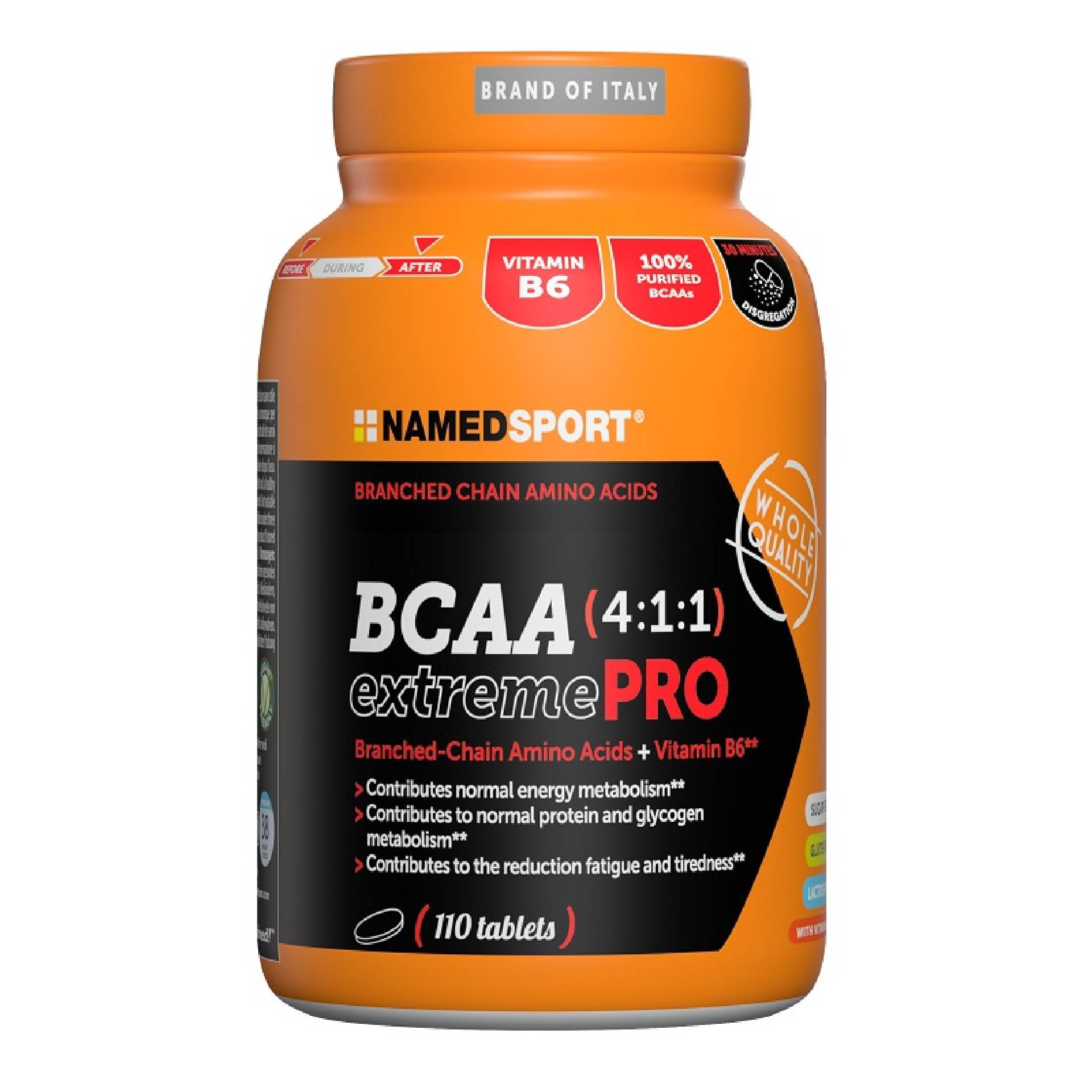 Named Bcaa 4:1:1 Extremepro Integratore Aminoacidi 110 Compresse