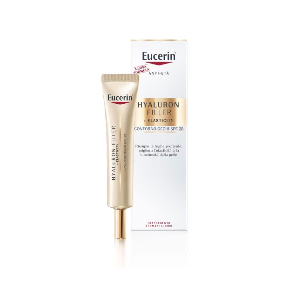 image - 977610676 - Eucerin Hyaluron Filler Elasticity Contorno Occhi Spf 20 15ml - 4734068_2.jpg