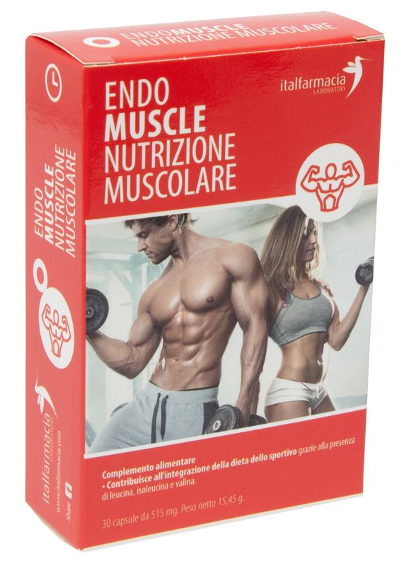 Endo Muscle Nutrizione Muscolare Integratore Sport 30 Capsule