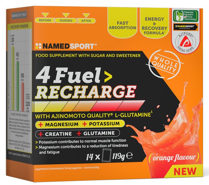 Named Sport 4fuel Recharge Integratore Energetico 14 Bustine