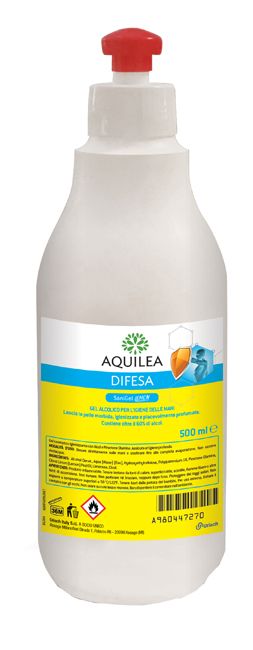 Aquilea Difesa Sanigel Lemon Igienizzante Alcoolico Mani 500ml