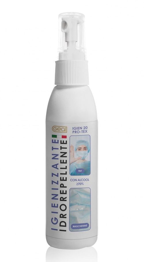 980550899 - Geal Igien 20 Pro-tex Spray Rigenerante Mascherine Chirurgiche Tessuti Certificato 150ml - 4736632_1.jpg