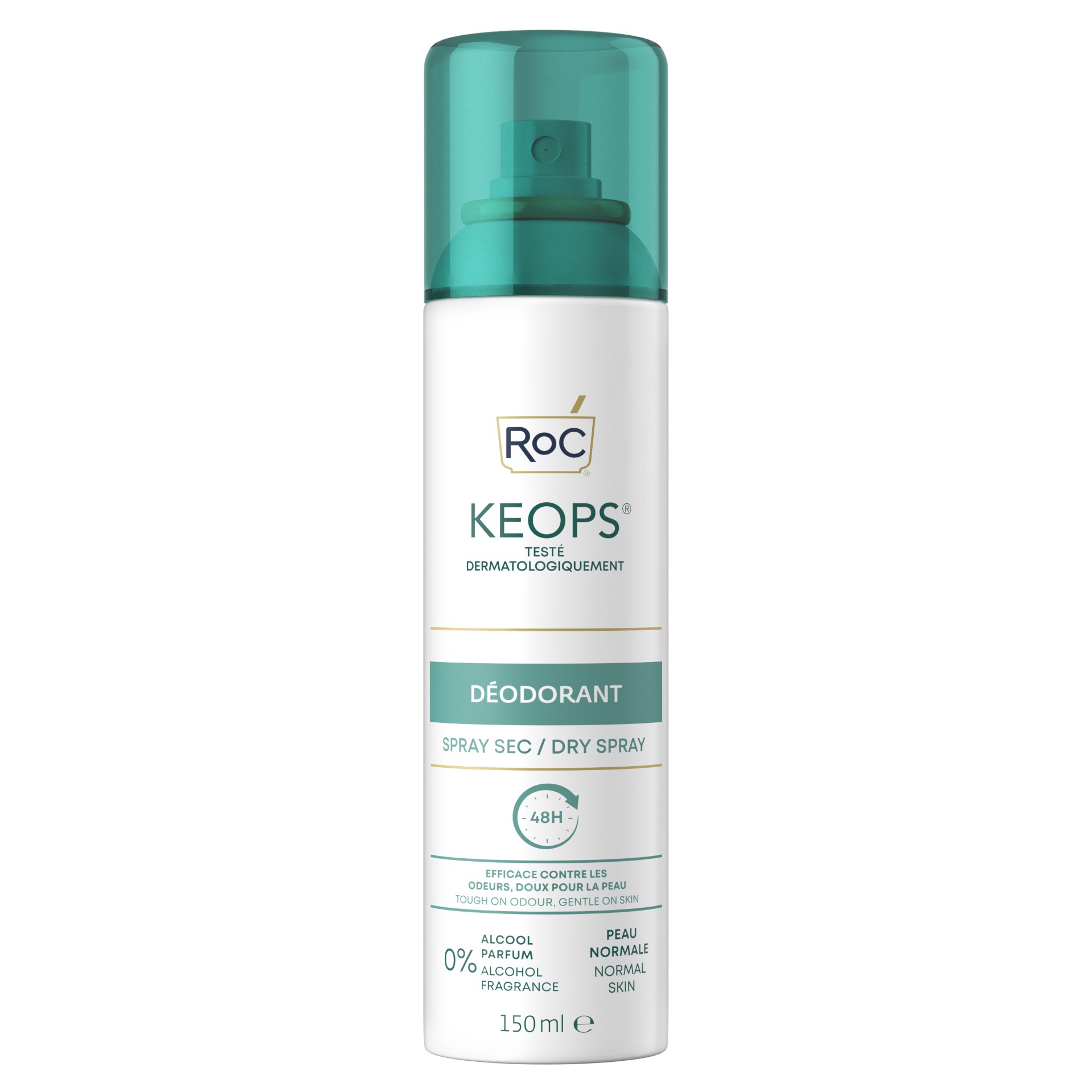 Roc Keops Deodorante Spray Secco 24h 150ml