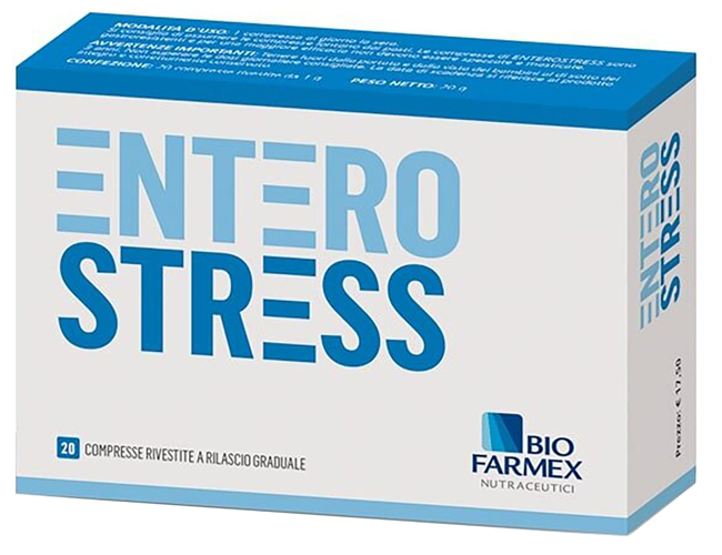 Biofarmex Enterostress Integratore Benessere Intestinale 20 Compresse