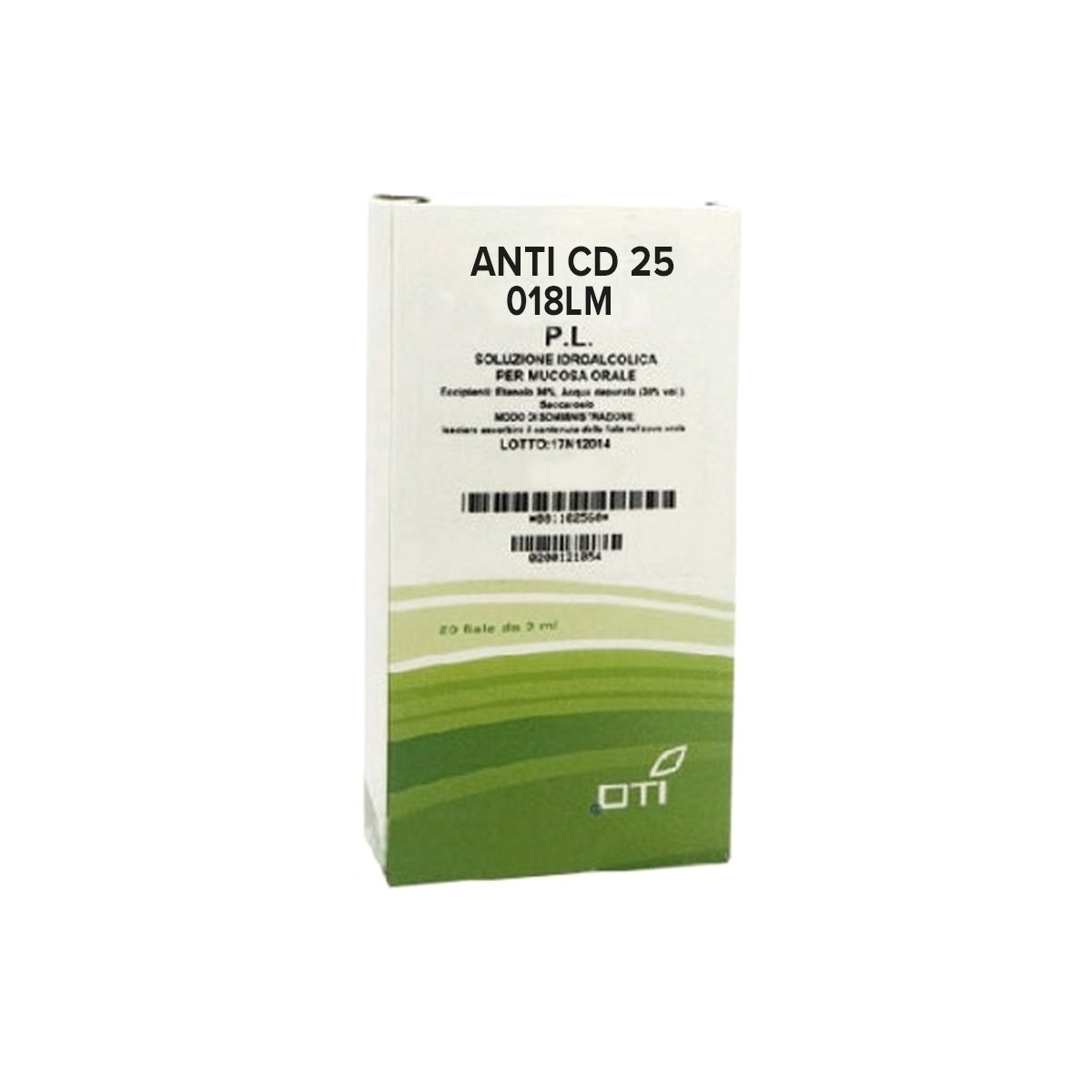 Oti Anti Cd 25 018lm 20 Fiale