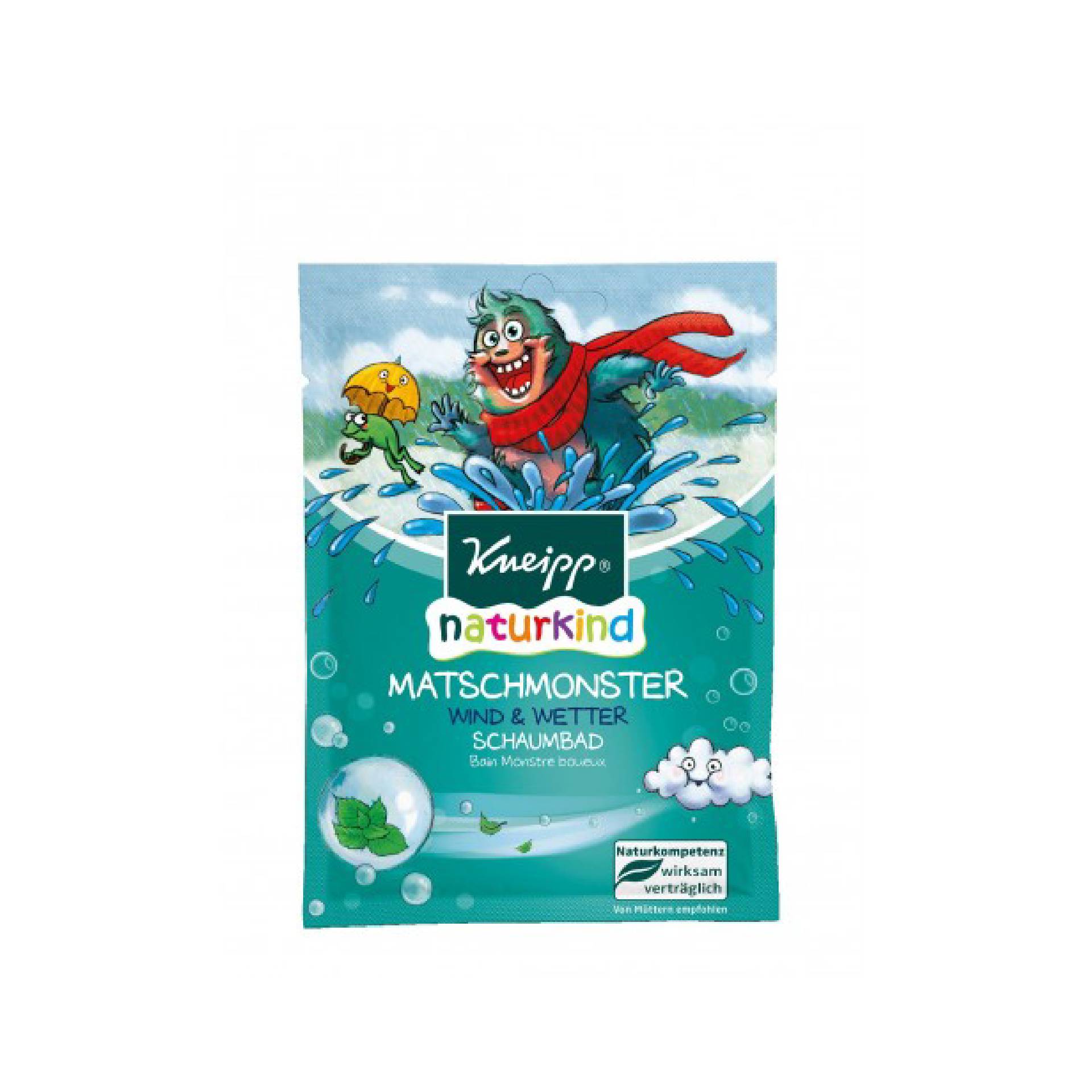 Kneipp Bambino Della Natura Bagno schiuma Vento E Tempesta Mostro Del Fango 40ml