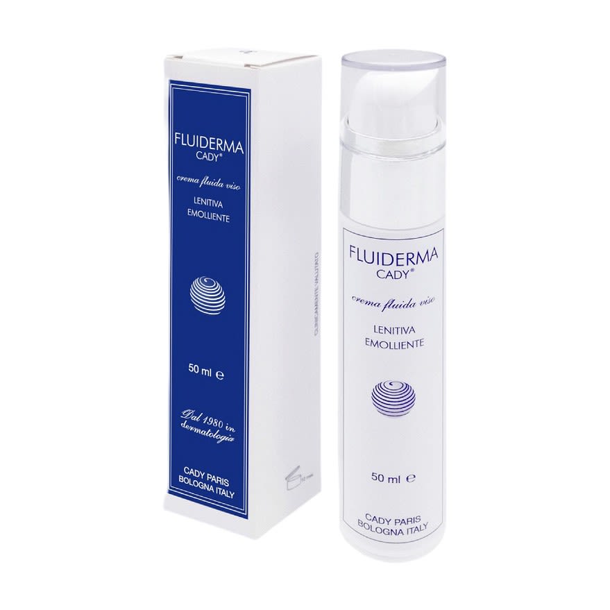 image - 908171186 - Crema fluida viso lenitiva ed emolliente, ideale per pelli delicate e sensibili, da applicare sul viso e collo per un'idratazione leggera e rinfrescante. - 4752677_2.jpg