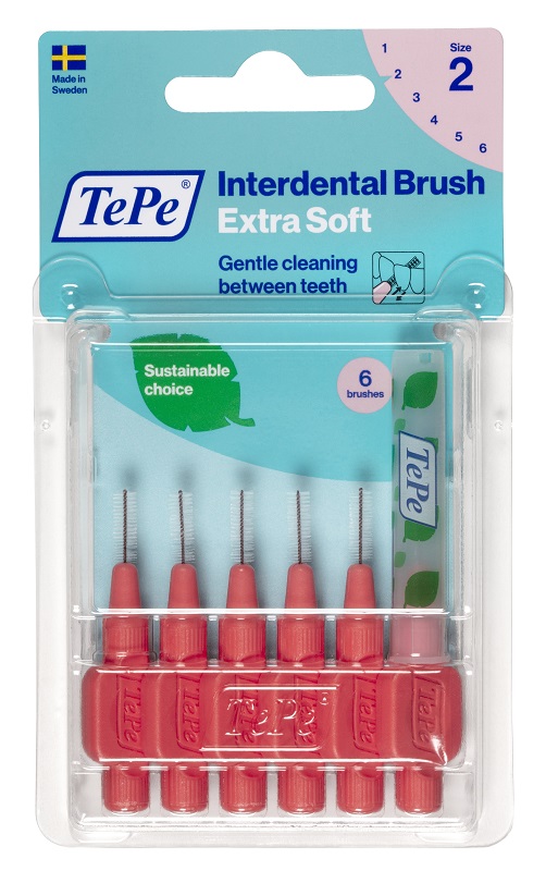 image - 925531713 - Scovolino extra morbido con collo flessibile e setole rivestite in plastica, ideale per pulire gli spazi interdentali e rimuovere la placca, confezione da 6 pezzi. - 7894211_1.jpg