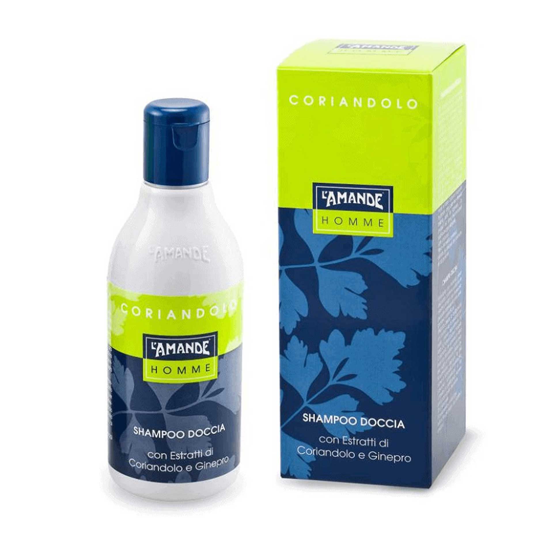 L'amande Homme Shampoo Doccia Coriandolo 250ml