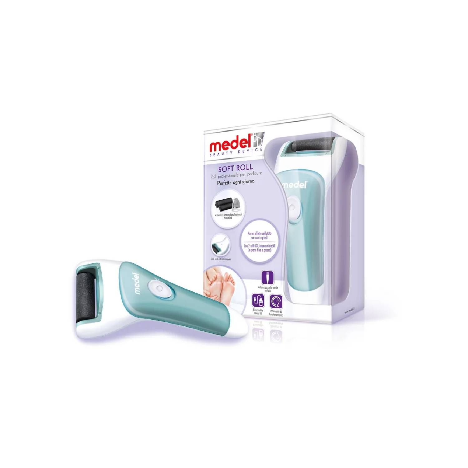 Medel Beauty Soft Roll Pedicure Leviga Calli 1 Pezzo