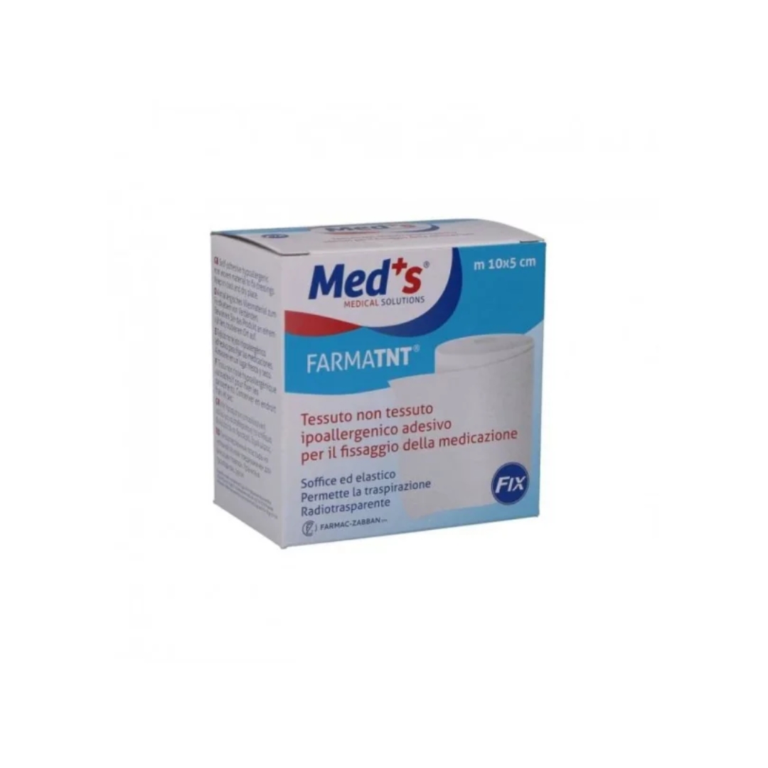 image - 931988277 - Cerotto adesivo in tessuto non tessuto ipoallergenico da 1000x5cm, ideale per fissare medicazioni su aree estese e zone articolari, facilmente ritagliabile per adattarsi alle necessità. - 0006955_1.jpg