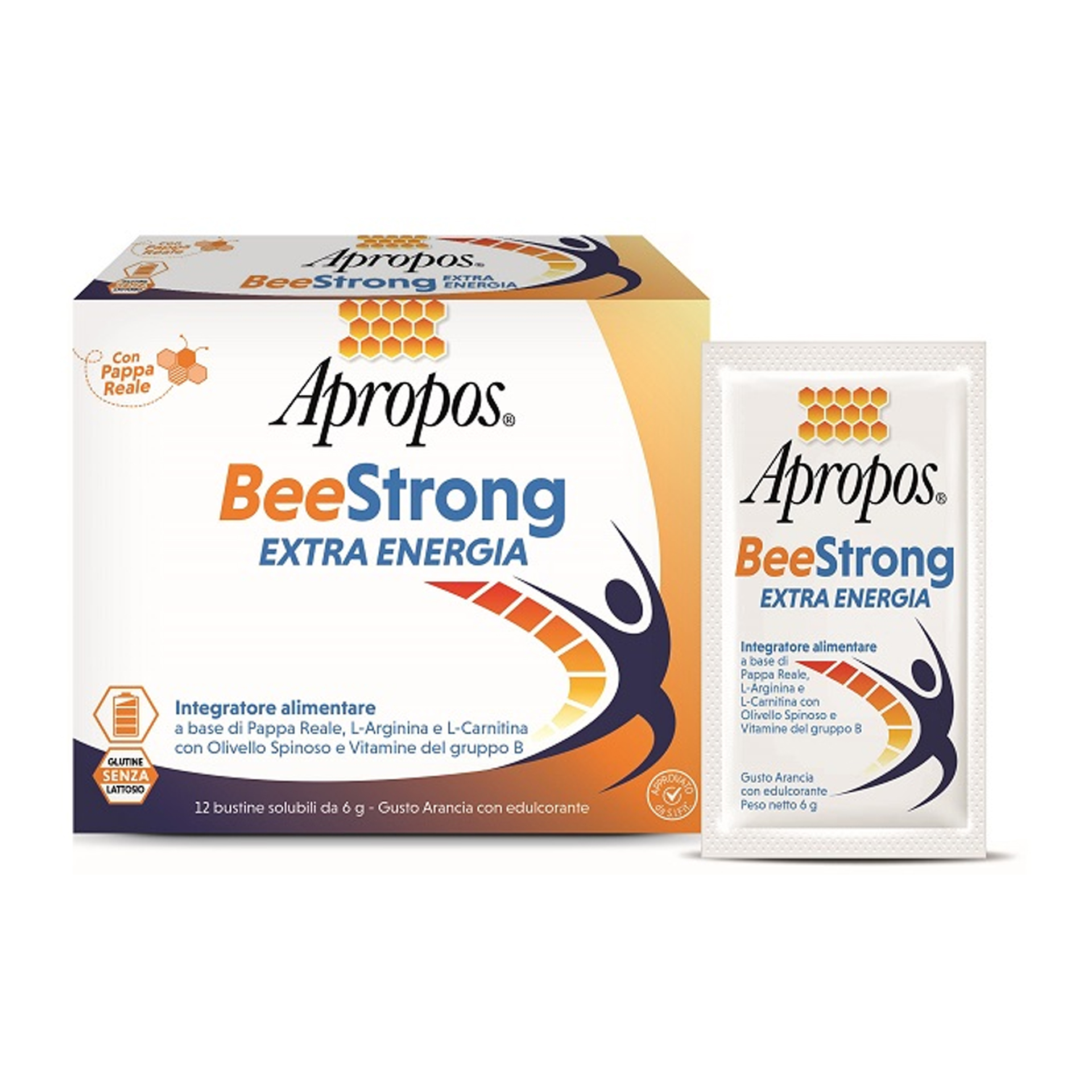 Apropos Beestrong Extra Energia 12 Bustine