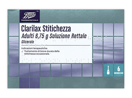 image - 027857010 - CLARILAX STITICHEZZA*AD 6 microclismi 6,75 g GLICEROLO - 4811022_1.jpg