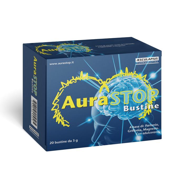 Aurastop Integratore Emicrania 20 Bustine