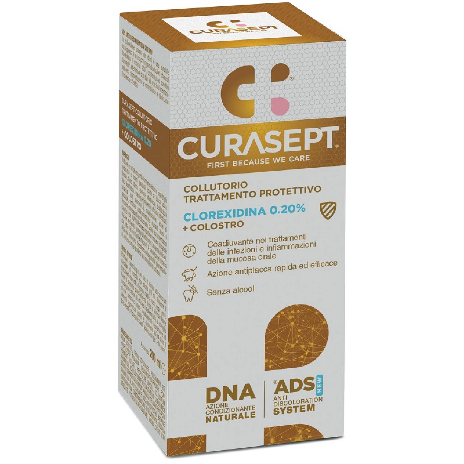 Curasept Collutorio Ads Dna Trattamento Protettivo 200ml