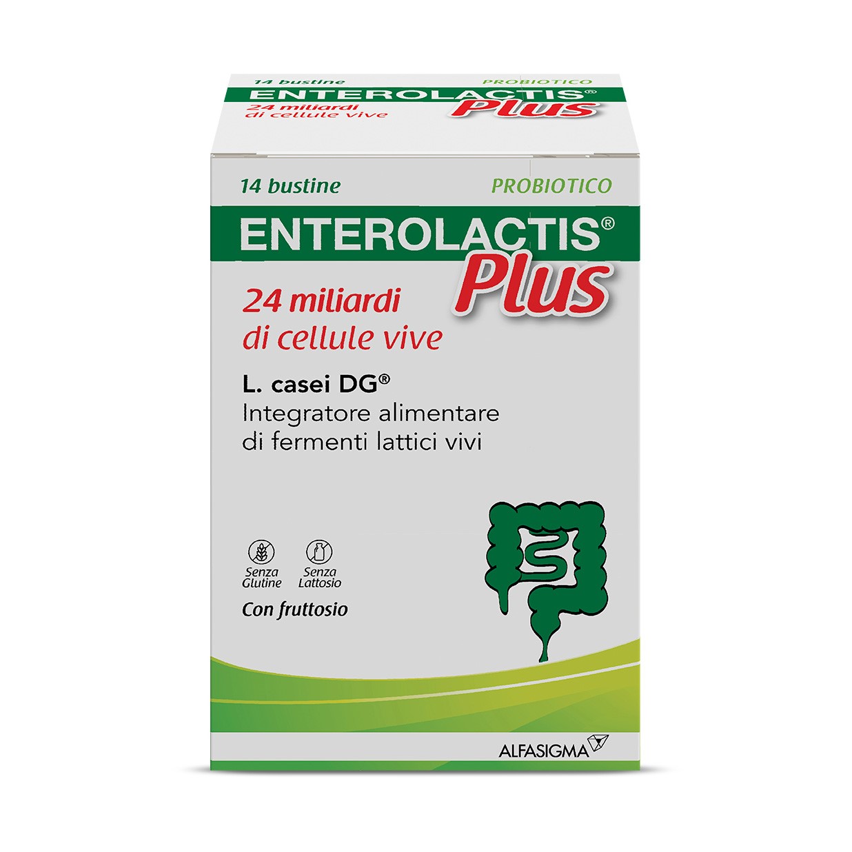 Enterolactis Plus Integratore Fermenti Lattici 14 Bustine