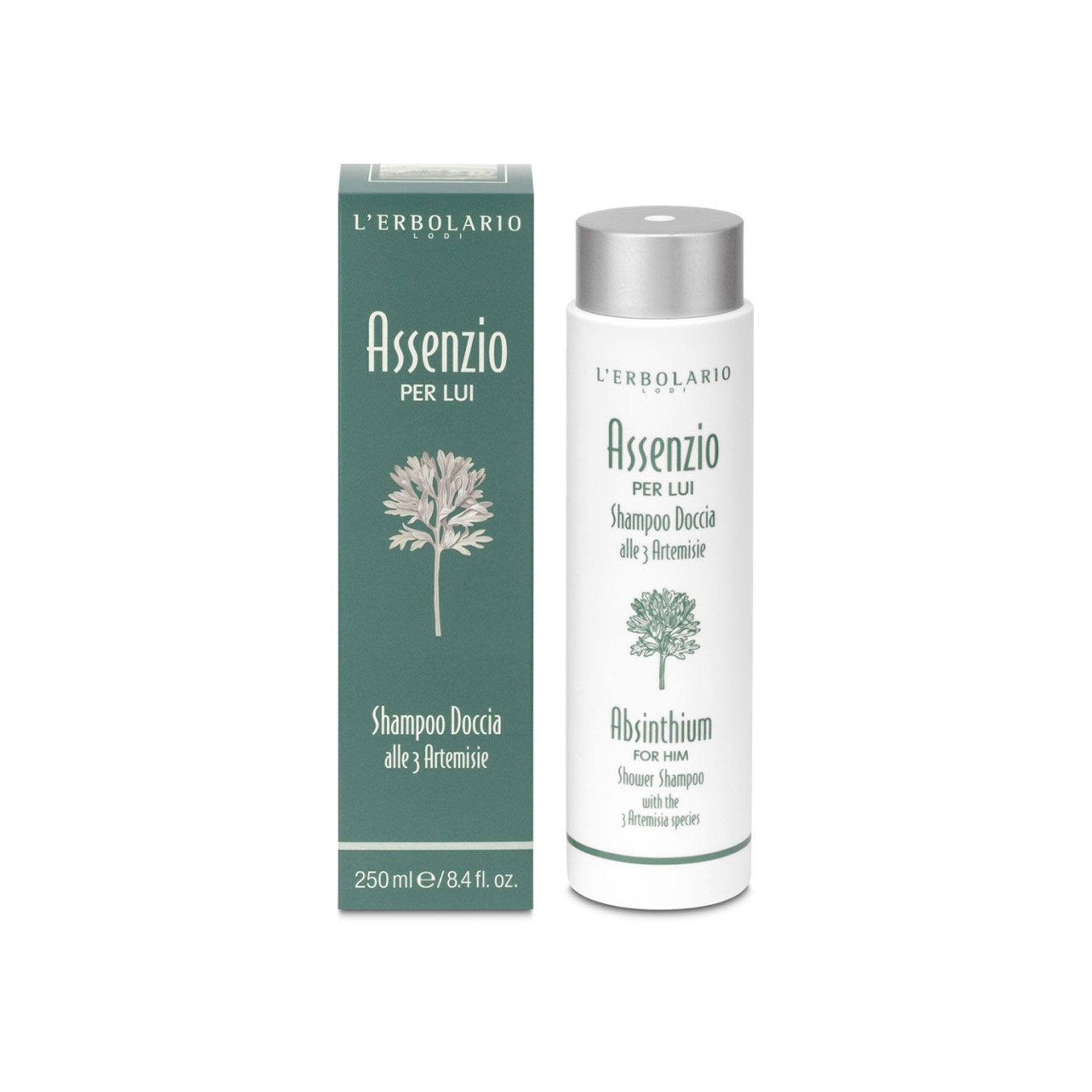 image - 935527352 - ASSENZIO SHAMPOO DOCCIA ALLE 3 ARTEMISIE 250 ML - 4723766_1.jpg