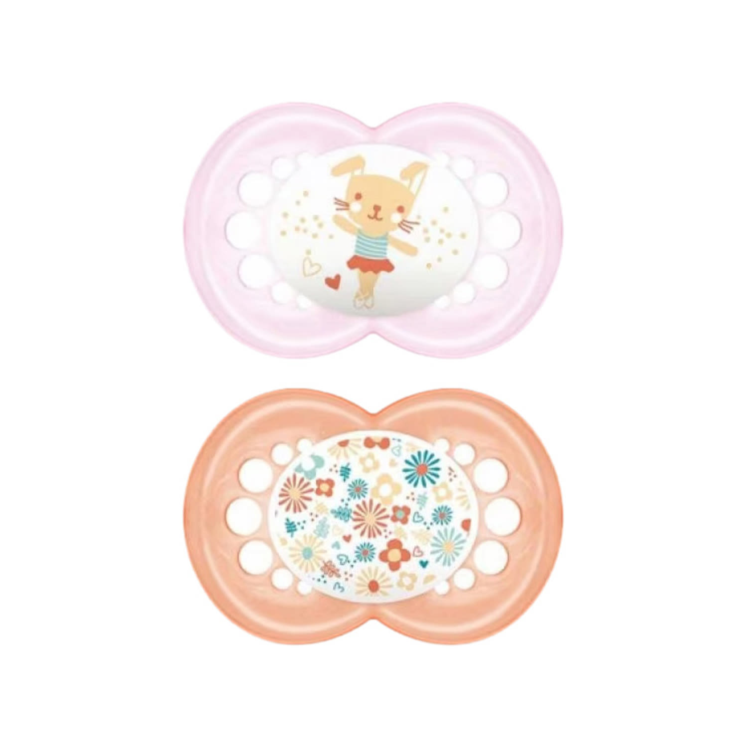 image - 980627158 - Il succhietto Mam Original 16+ in silicone per femmina è progettato per bambini dai 16 mesi in su, con design ergonomico e fori di ventilazione per il comfort della pelle. - 4853608_3.jpg