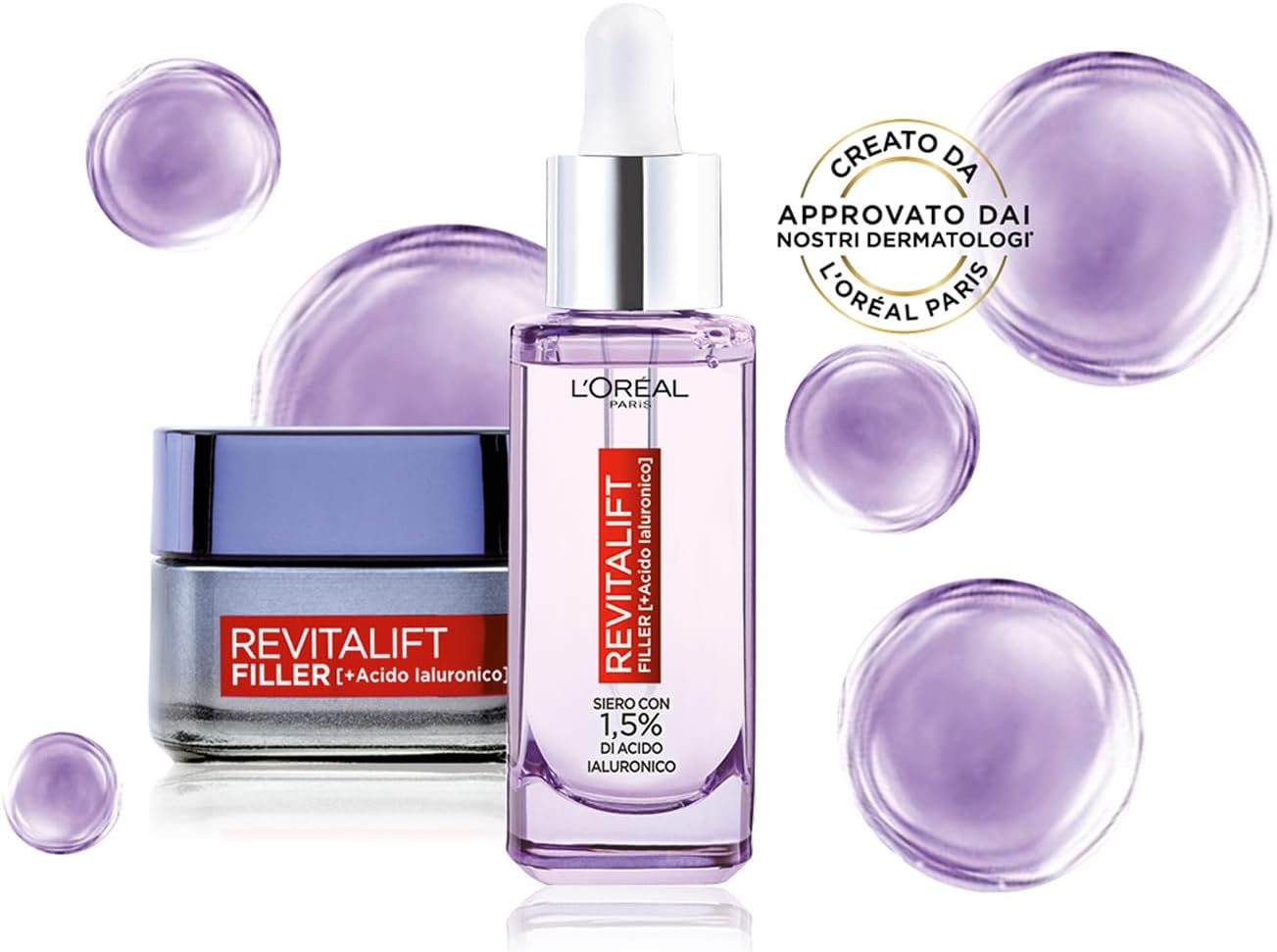 L'oreal Paris Revitalift Trattamento Rimpolpante + Pochette