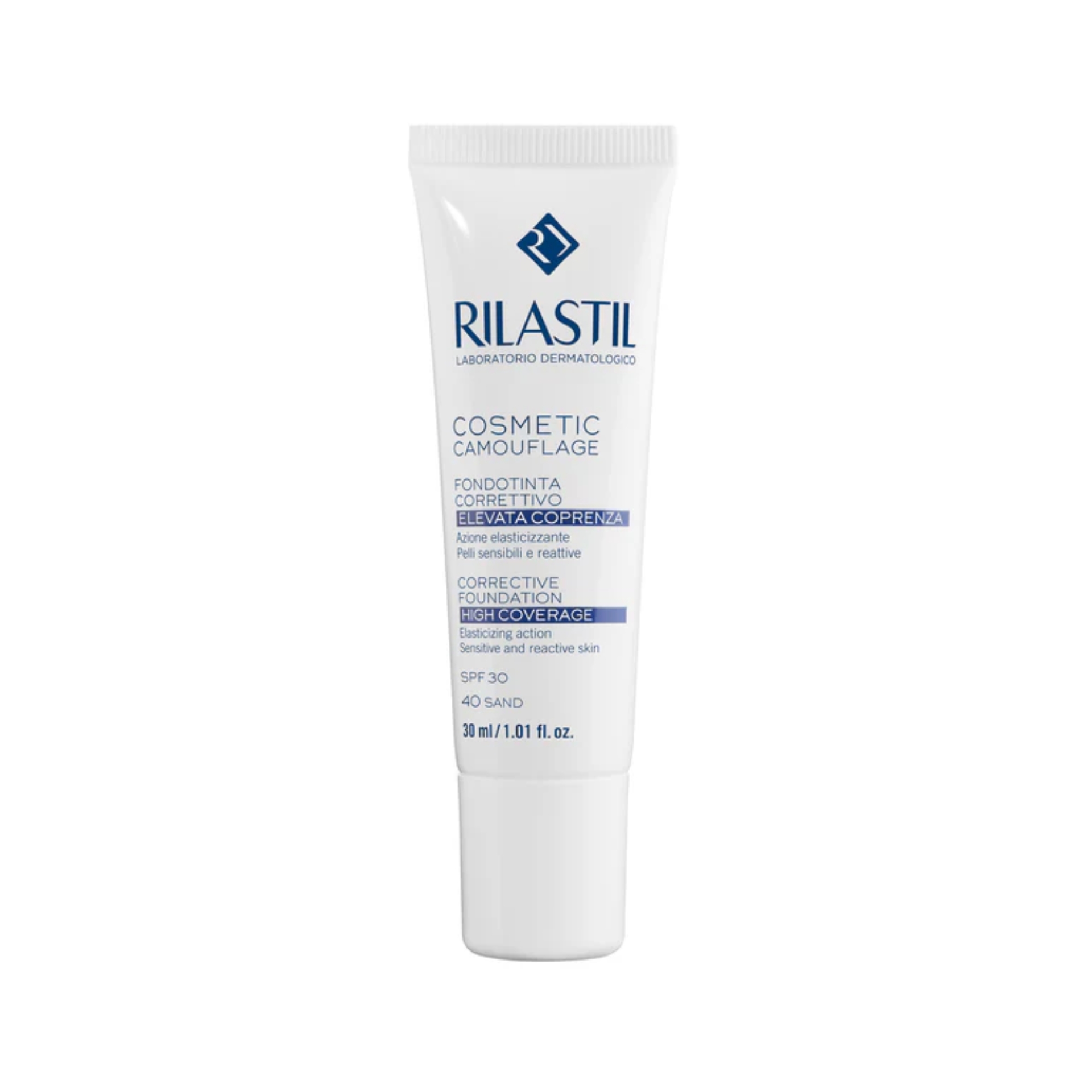 Rilastil Camouflage Fondotinta Correttivo Elevata Coprenza Spf 30 Tinta N.50 30ml