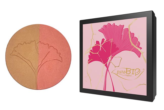 Purobio Cosmetics Face Duo Bronzer E Blush 02 Value 9g