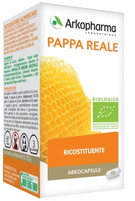 Arkopharma Pappa Reale Bio Integratore Ricostituente 45 Arkocapsule