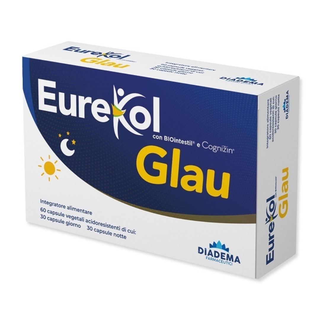 Eurekol Glau Integratore Occhi E Pressione Intraoculare 60 Capsule Vegetali Acidoresistenti
