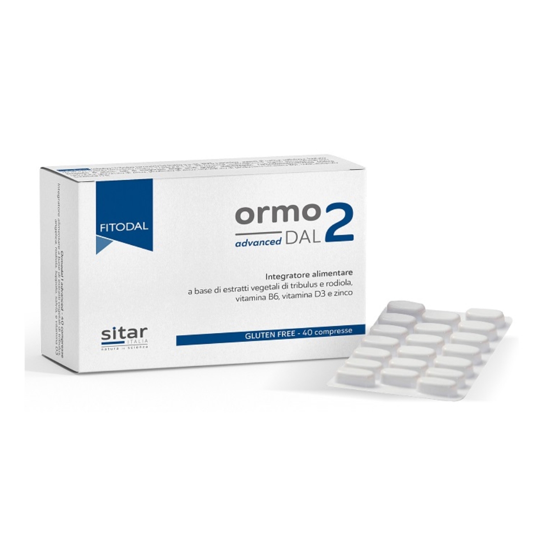 Ormodal 2 Advanced Integratore Tonificante Uomo 40 Compresse