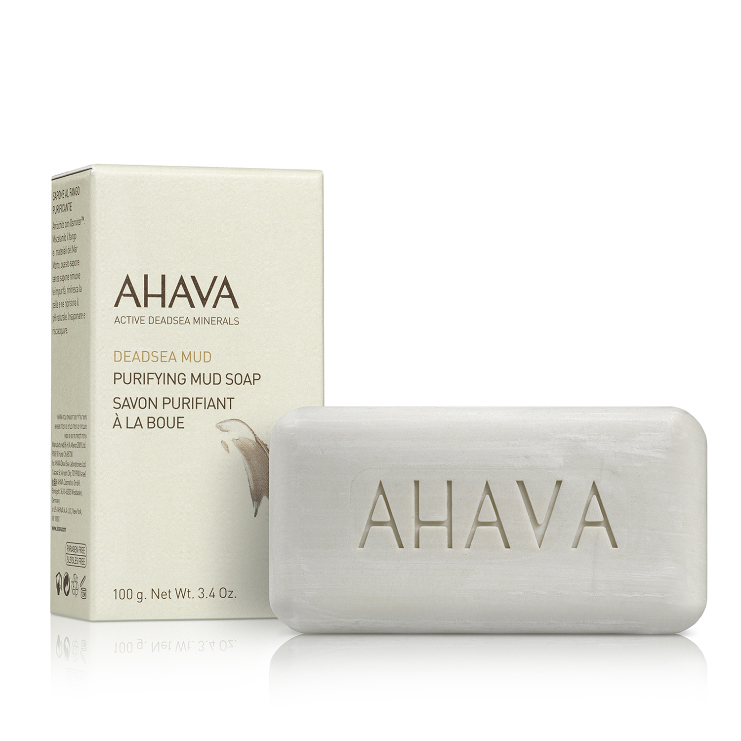 Ahava Sapone Purificante Fango Del Mar Morto 100g