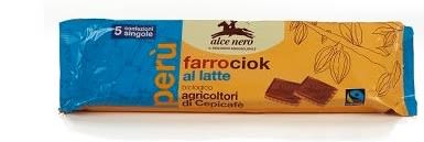 image - 921903528 - Biscotto al farro ricoperto di cioccolato al latte biologico, ideale per una colazione golosa o una merenda da portare con sé. - 4867624_1.jpg